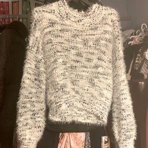 Freshman eyelash sweater. Size Large. New no tags